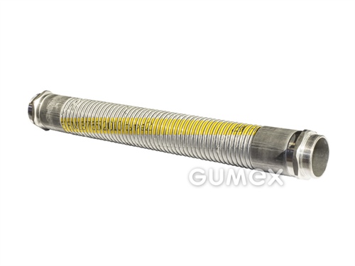 Kompozitná hadica s koncovkami pre palivá ALFAOIL 6J511EN, DN 50, dĺžka 5m, koncovka BSPP vonkajší závit 2" - koncovka BSPP vonkajší závit 2", hliník